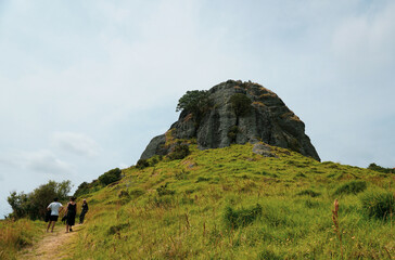 The View Around St Pauls Rock Scenic Reserve in Whangaroa, Northland, New Zealand.