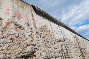 piece of berlin wall still standing