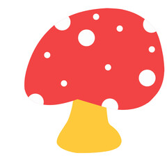 Red mushroom