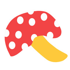 Red mushroom