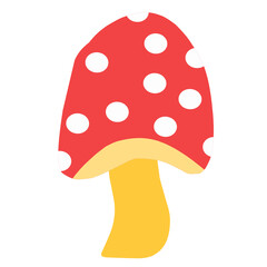 Red mushroom