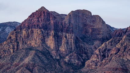 Colorful pattern on Mountains
