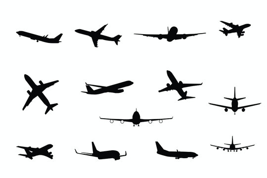 air plane silhouette 