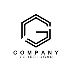 Letter G logo icon design template