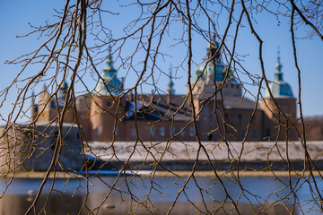 Kalmar castle in Sweden by the sea in spring © Vesna