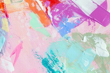 painted abstract background