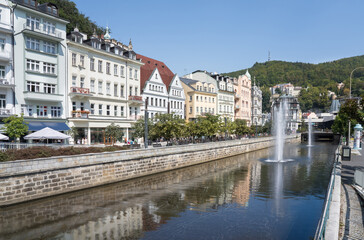 Obraz premium Karlovy Vary, Czech Republic