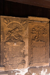 Old wooden church in Broumov, Eastern Bohemia, Czech Republic