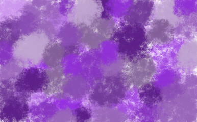 Naklejka na ściany i meble shades of purple spots. watercolor hand painting