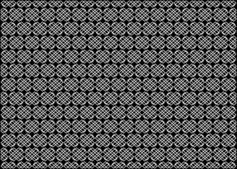 Vector seamless pattern. Modern stylish texture. Monochrome geometric pattern with rhombuses