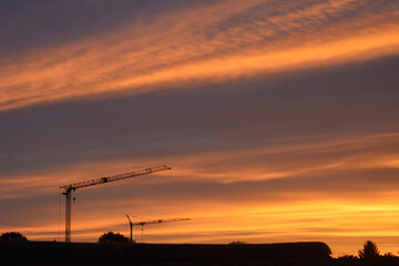 Obraz premium abendhimmel