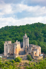 Fototapeta premium Bonaguil Castle in Lot et Garonne, France