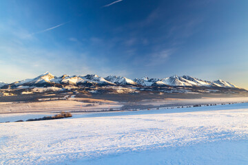 Hight Tatras (Vysoke Tatry) in winter time, Slovakia