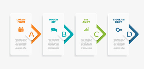 Infographic design template with place for your data. Vector illustration.