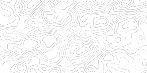 Black and white abstract background vector, Abstract topographic contours map background .Topographic background and texture, monochrome image. 3D waves. Marble texture with natural pattern .