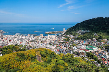 Fototapeta na wymiar Townscape of Atami