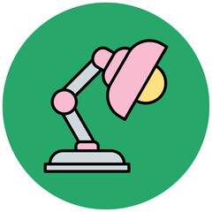 Desk Lamp Icon