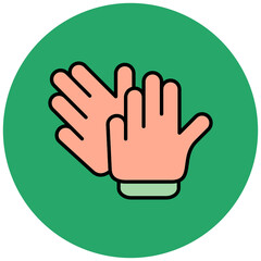 Obraz premium Gloves Icon
