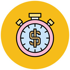 Time Is Money Icon