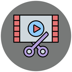 Film Editing Icon