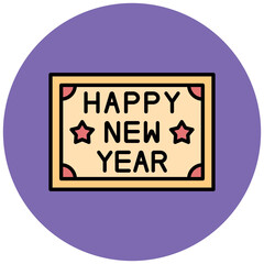 New Year Icon