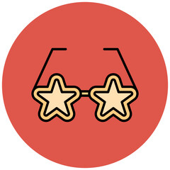Star Glasses Icon