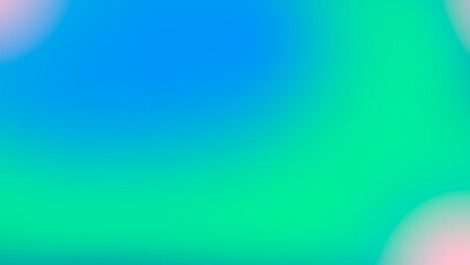 Design for landing pages. Abstract illustration with gradient blur. Sky blue with green side vector blurred pattern.