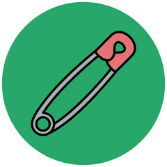 Safety Pin Icon