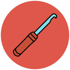 Crochet Hook Icon