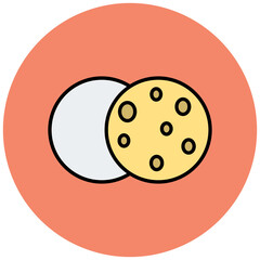 Fototapeta premium Solar Eclipse Icon