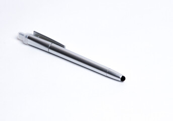 Stylus Pen for typing on digital tablets. on white background for clipping
