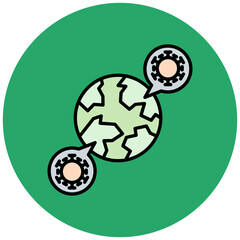 Virus Outbreak Icon