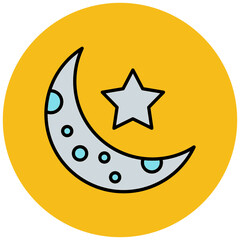 Crescent Moon Icon