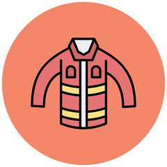 Fire Fighter Uniform Icon