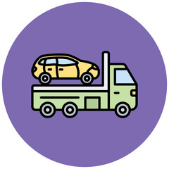 Car Towing Icon