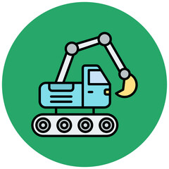 Excavator Icon