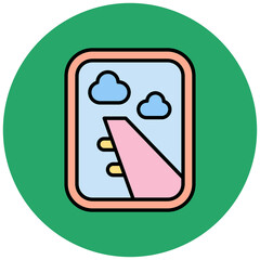 Plane Window Icon