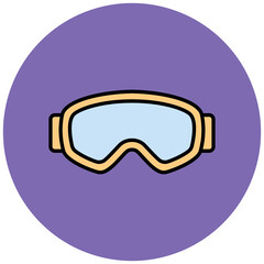 Ski Goggles Icon