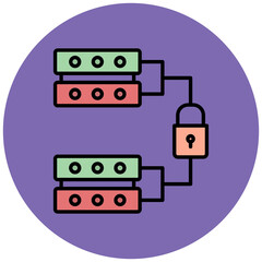 Secured connection Icon