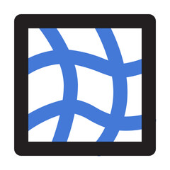 distort icon illustration