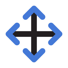 Obraz premium move icon illustration