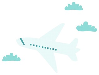 シンプルな飛行機