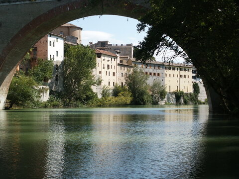 Fossombrone -  Italy - Metauro River - Le Marche