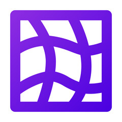 Obraz premium distort icon illustration