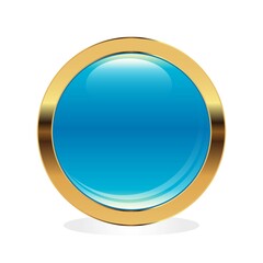 Gold vector design element with space for your text