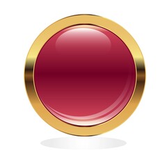 Gold vector design element with space for your text