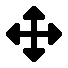 Obraz premium move icon illustration