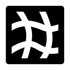 distort icon illustration