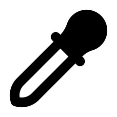 eyedropper icon illustration