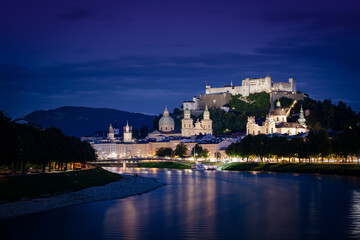 Fototapeta premium Salzburg city